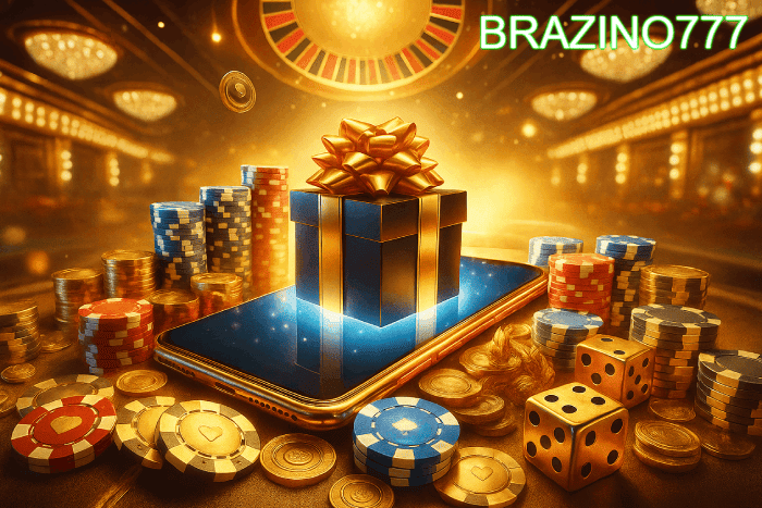 Bônus de cassino móvel BRAZINO777 com apostas online
