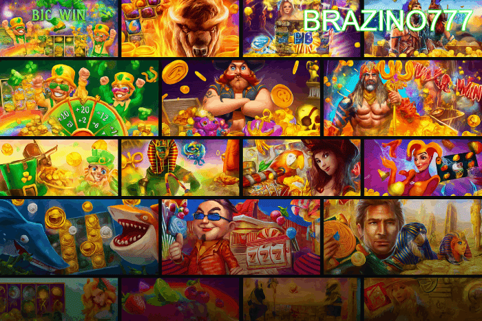 Jogos de caça-níqueis Cassino BRAZINO777 online